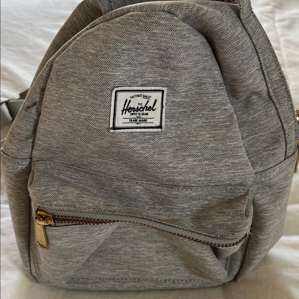 Herschel Supply Company Heathered Gray Mini Backpack